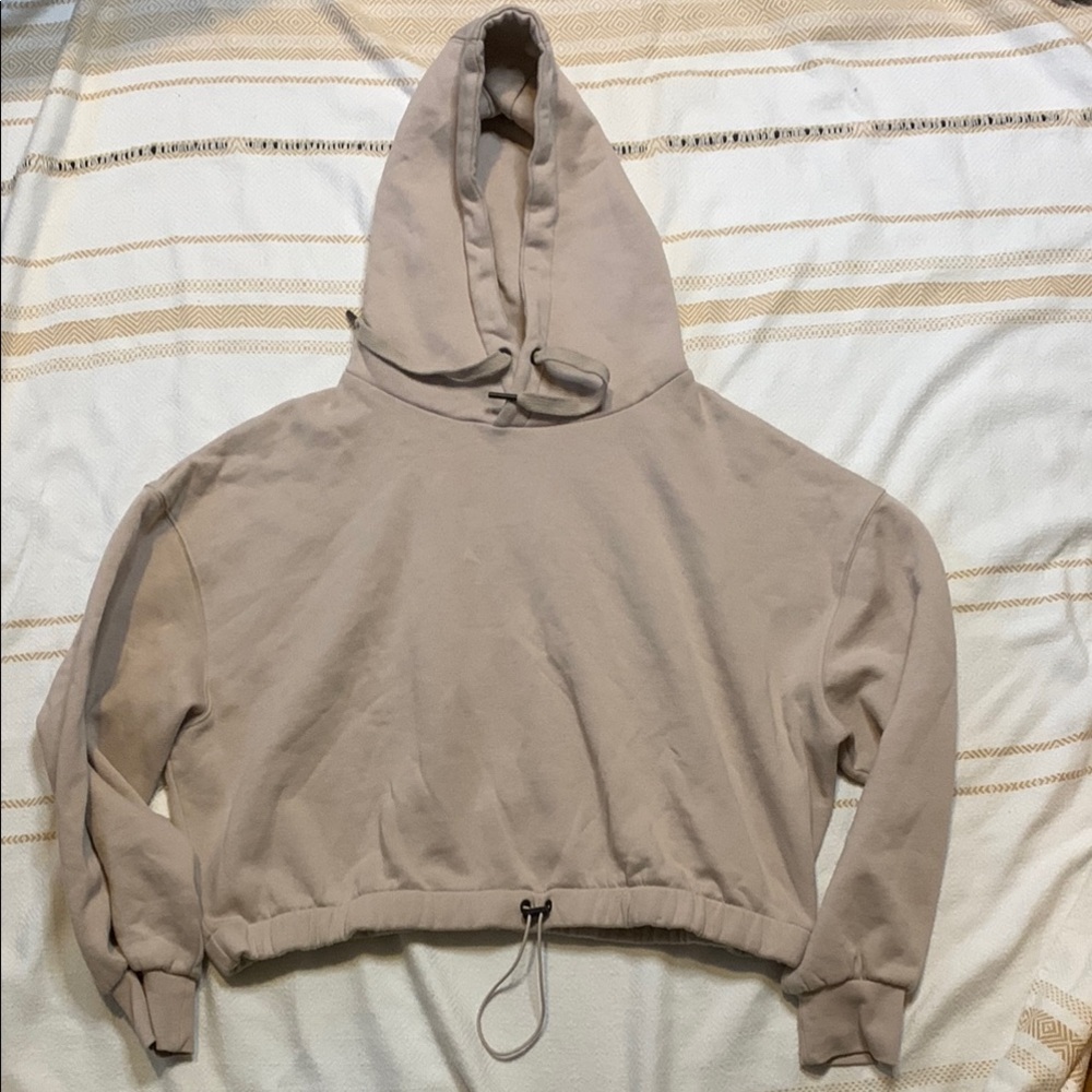 CORE 10 Cropped Cinch Waist Hoodie Size 1X